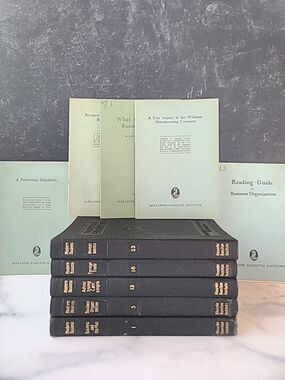 Alexander Hamilton Institute Book Lot, Incomplete
